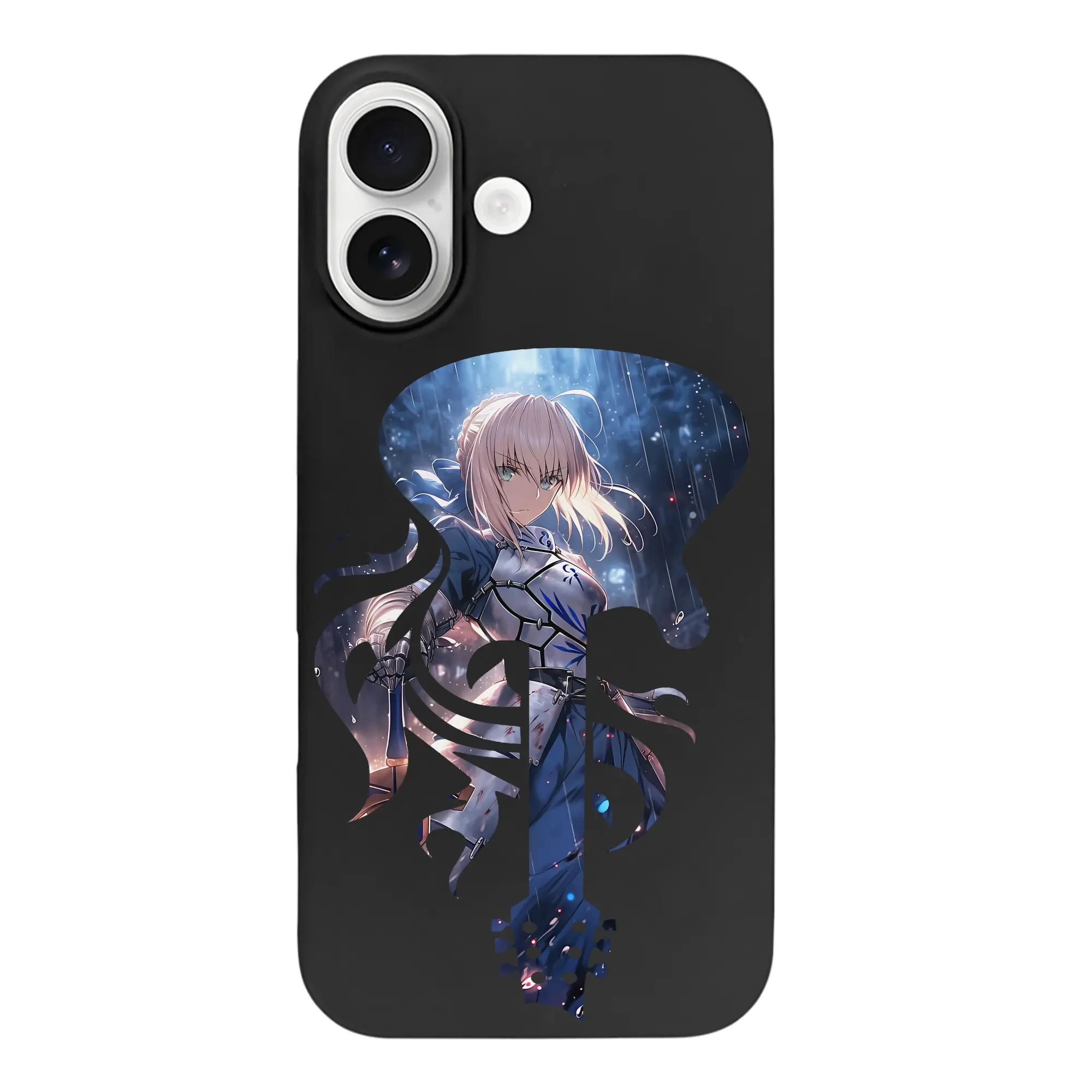 FGO グッズ,アルトリア - iPhone 17 シリーズ シリコンケース 薄型 耐衝撃 指紋防止 ソフトタッチカバー 精密フィット 傷防止 保護ケース iPhone 17/17 Air/17 Pro/17 Pro Max 対応